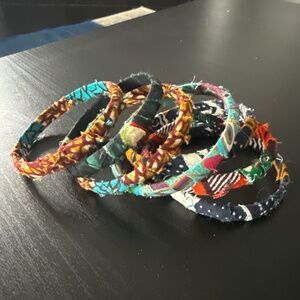7 African inspired home made bangles
